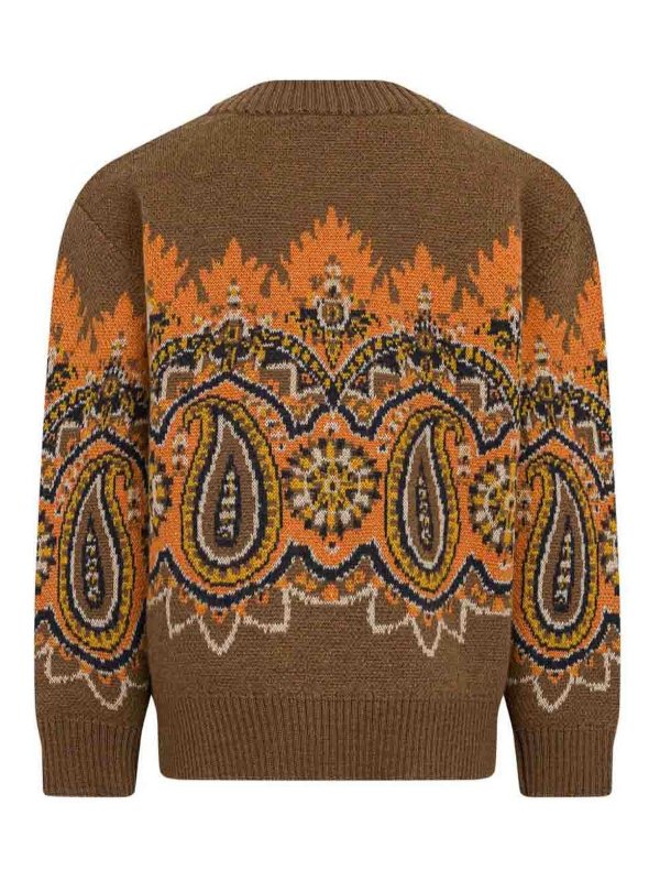 ETRO: crew necks online - Sweater With Paisley Pattern