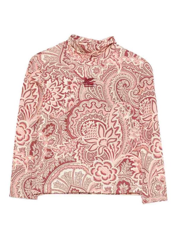 ETRO: Turtlenecks & Polo necks - Cute Wolf With Logo