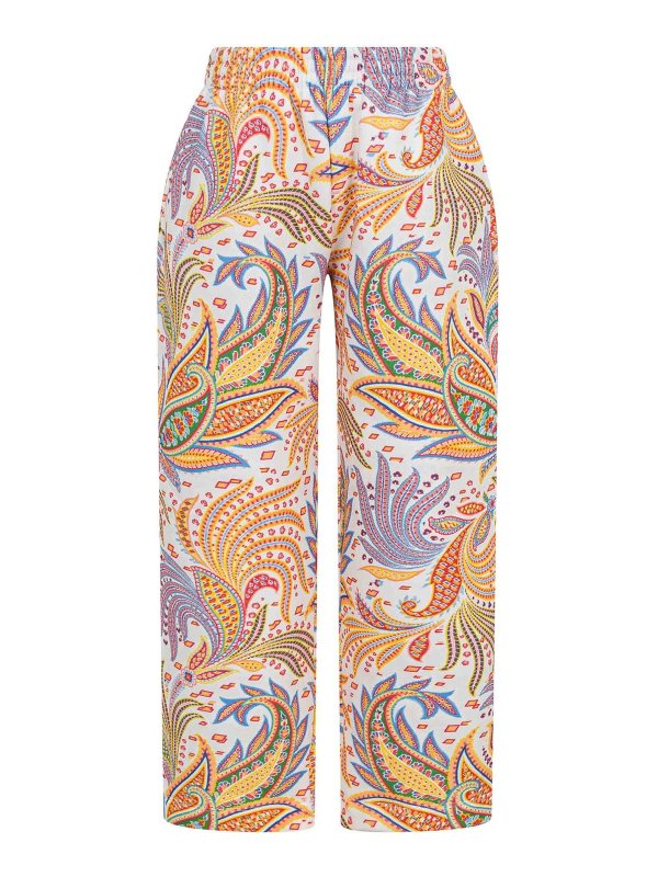 ETRO: casual trousers online - Printed Trousers