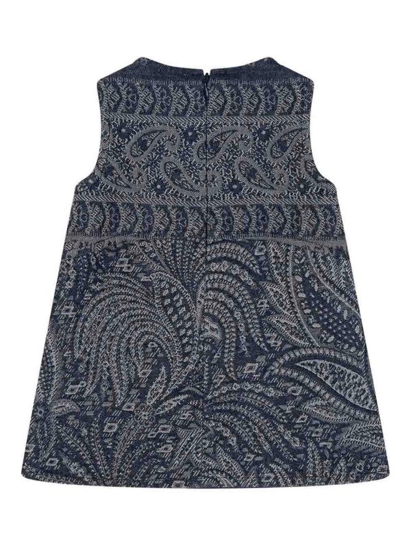 ETRO: ニーレングスドレス online - 膝丈ドレス - ブルー