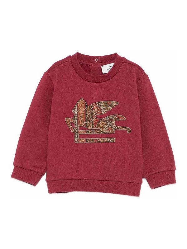 ETRO: Sweatshirts & Sweaters - Sweatshirt With Embroidery