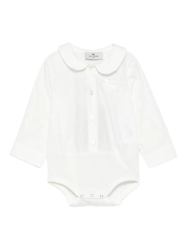 ETRO: Top e canotte - Body Con Colletto Alla Peter Pan