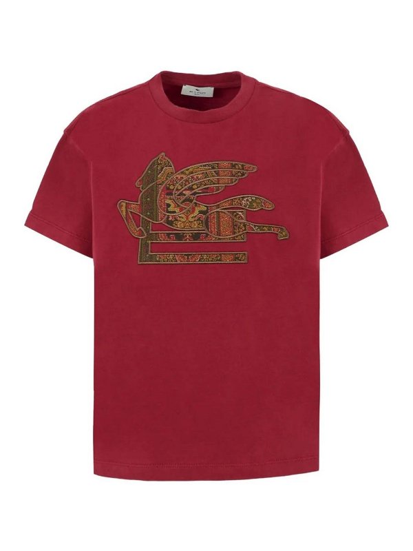 ETRO: t-shirts - T-Shirt With Print