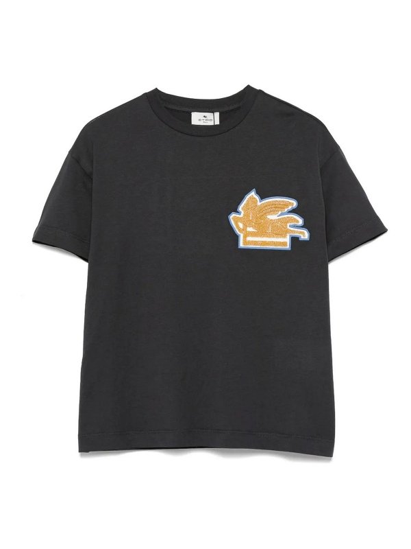 ETRO: t-shirts - T-Shirt With Logo