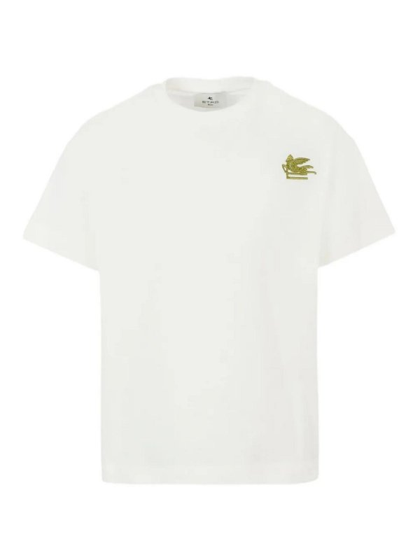 ETRO: t-shirt - T-Shirt Con Logo