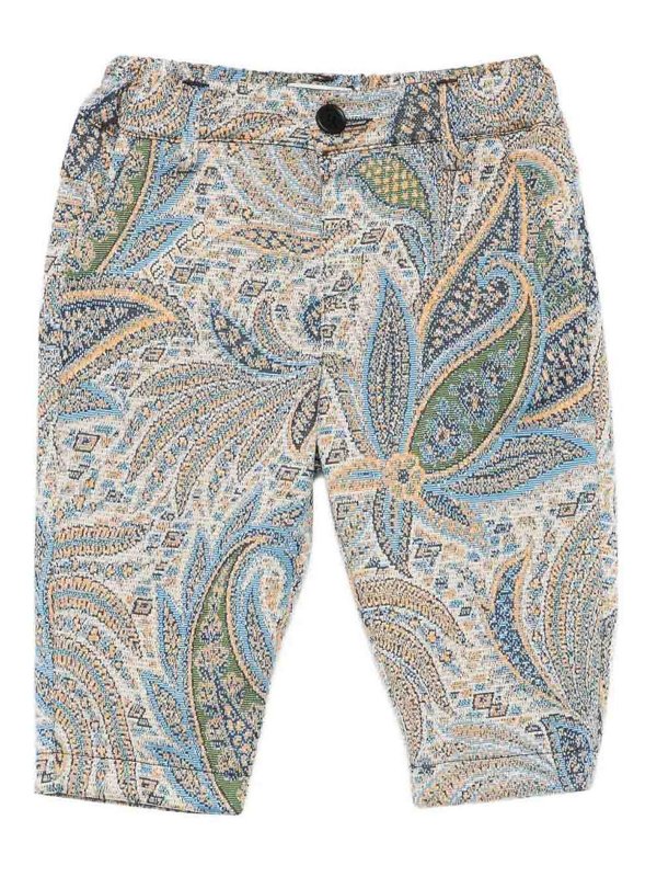 ETRO: casual trousers - Printed Trousers