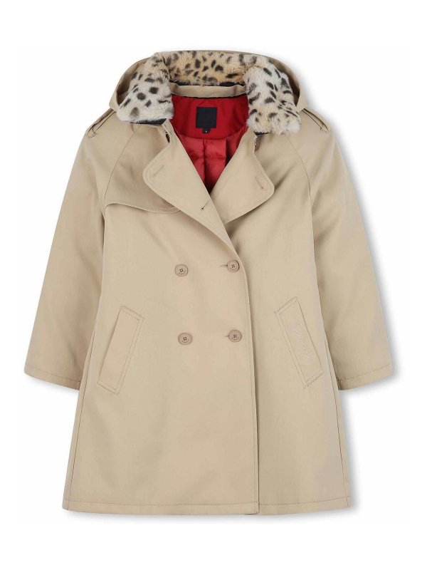 GIVENCHY: Trenchcoats - Trenchcoat - Beige