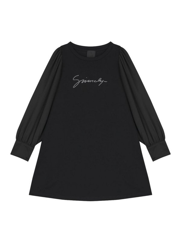 GIVENCHY: knee length dresses - Dress With Logo