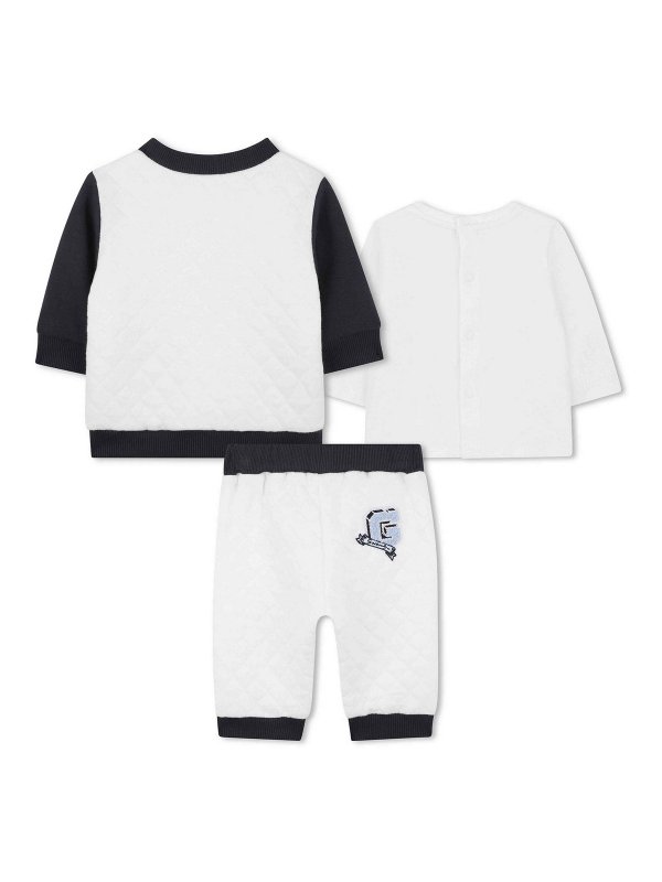 GIVENCHY: jumpsuits online - 3 Piece Set With Logo