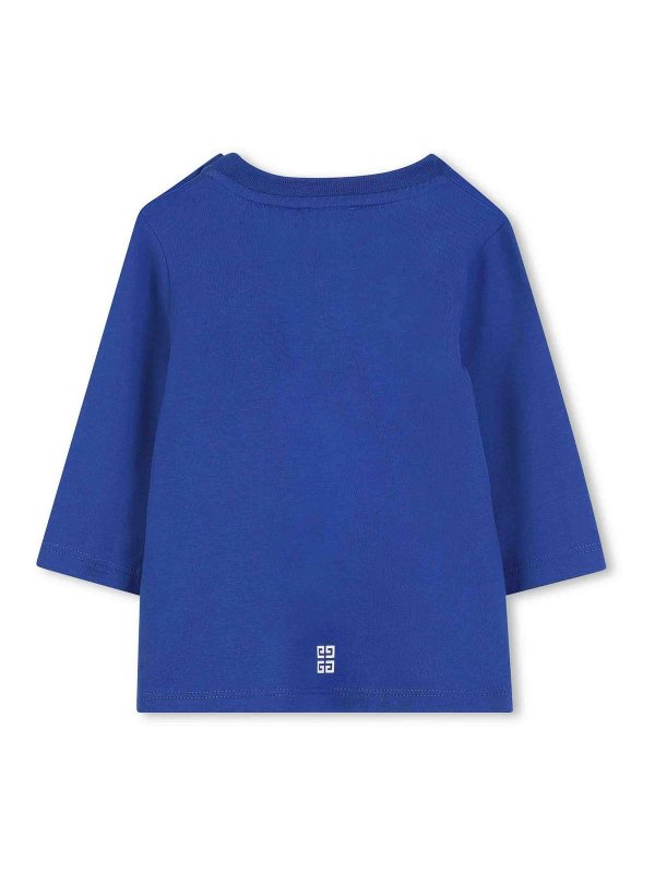 GIVENCHY: Tシャツ online - Tシャツ - ブルー