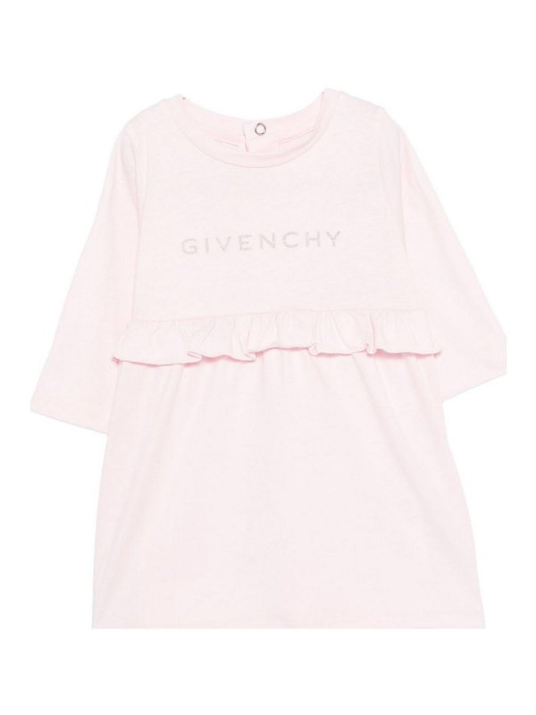 GIVENCHY: ニーレングスドレス - 膝丈ドレス - ヌードカラー