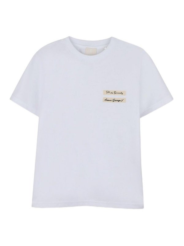 GIVENCHY: Camisetas - Camiseta - Blanco