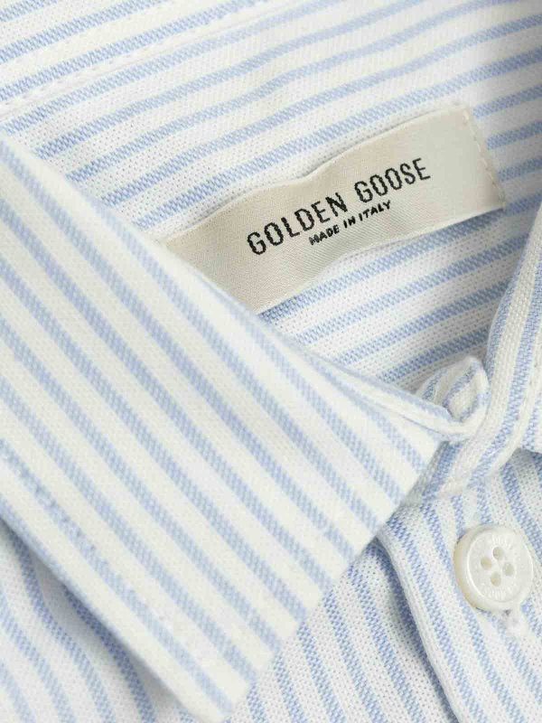 Striped Shirt shop online: GOLDEN GOOSE