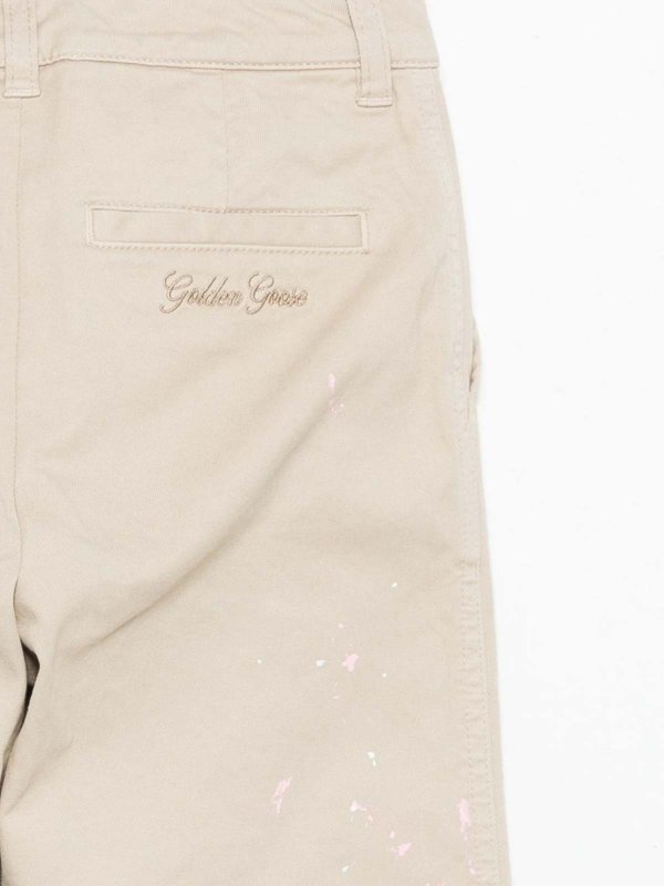 The Best Shops GOLDEN GOOSE: カジュアルトラウザー - カジュアルパンツ - ベージュ