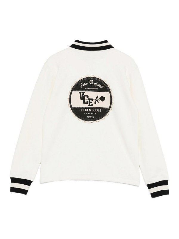 GOLDEN GOOSE: polo online - Polo Con Zip