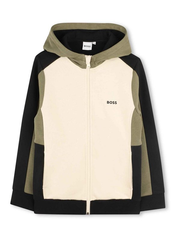 Hugo Boss: Sweatshirts & Sweaters - Hooded Sweatshirt