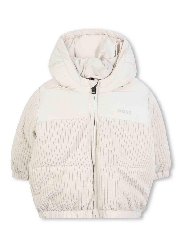 Hugo Boss: padded jackets - Down jacket with hood