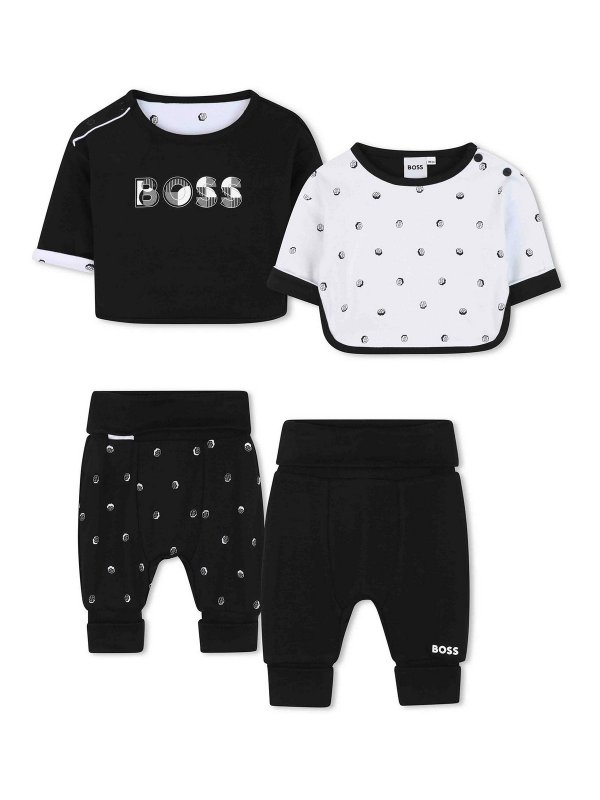 Hugo Boss: t-shirt - Set T-Shirt E Pantalone