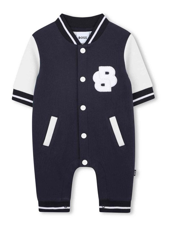 Hugo Boss: jumpsuits - Onesie With Logo