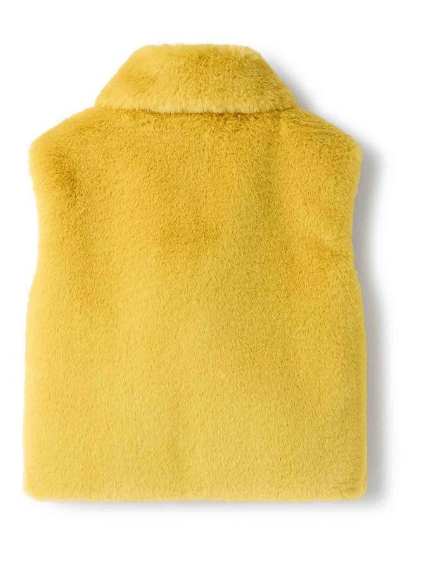Il Gufo: waistcoats & gilets online - Faux Fur Vest
