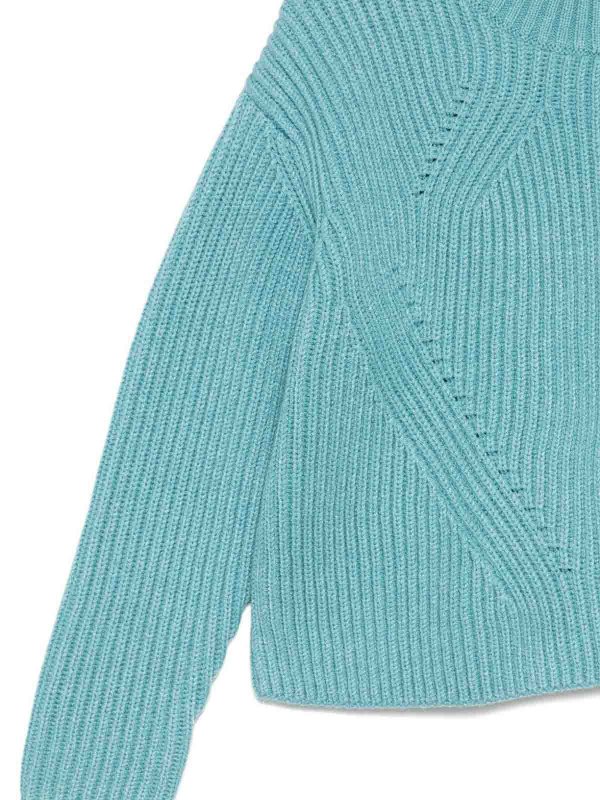The Best Shops Il Gufo: crew necks - Ribbed Pullover
