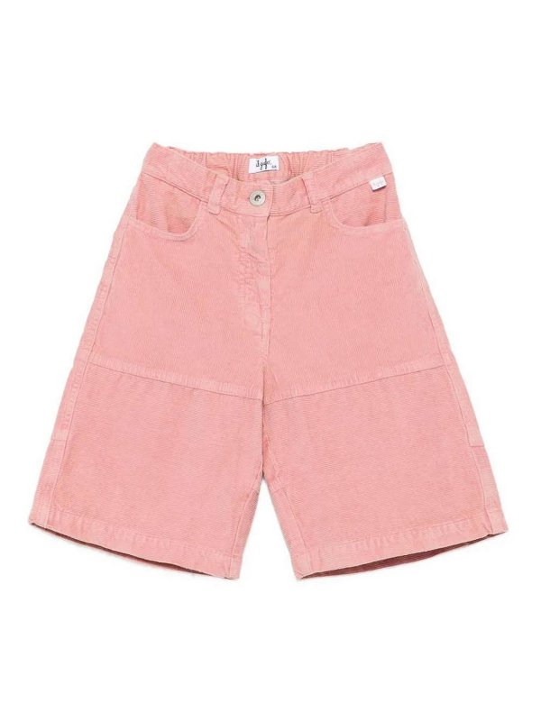 Il Gufo: トラウザーショーツ - ショートパンツ - ヌードカラー