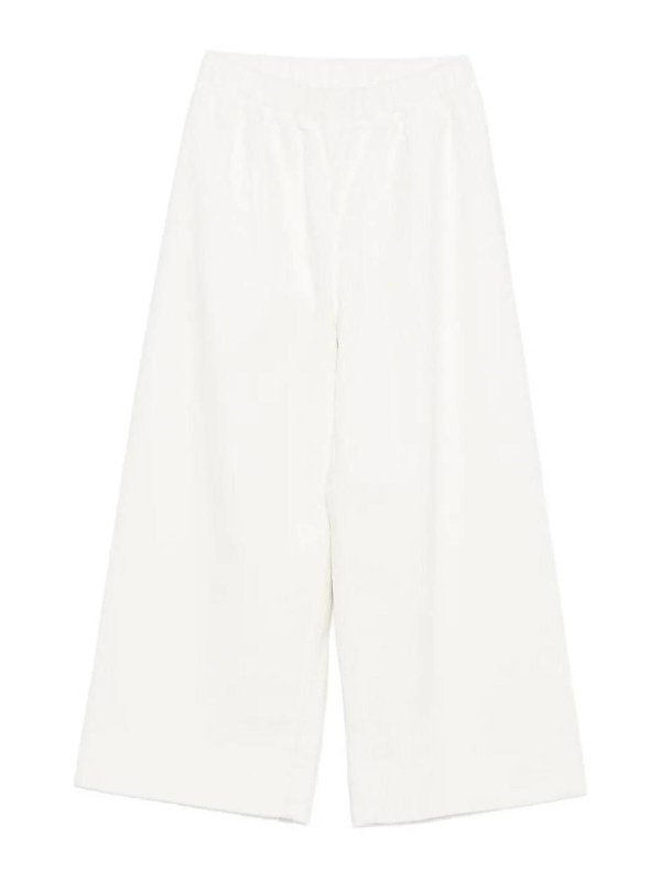 Il Gufo: casual trousers online - Ribbed trousers