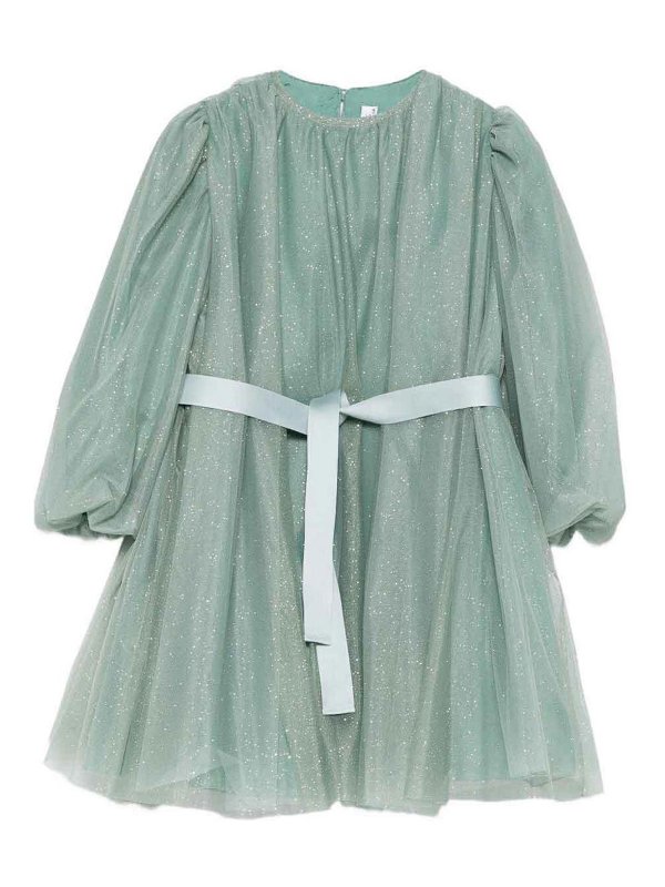 Il Gufo: Knielange Kleider online - Knielanges Kleid - Grün