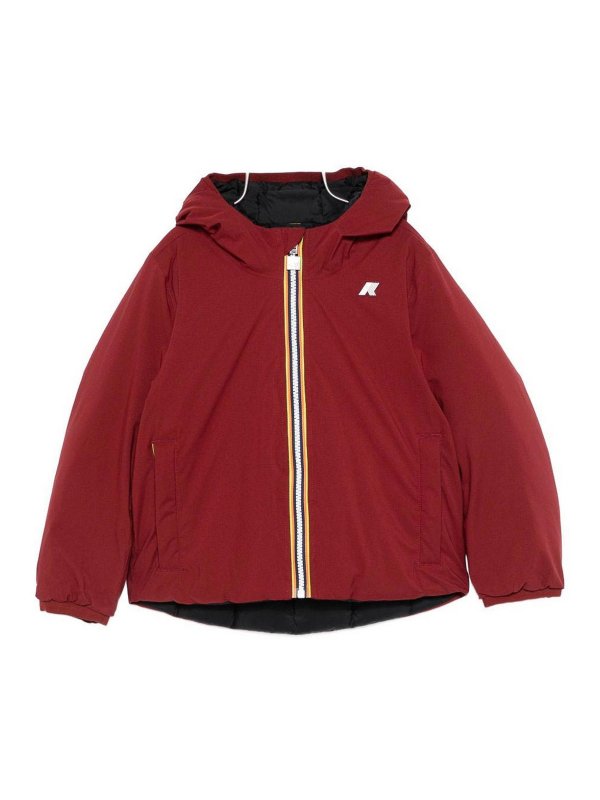 K-WAY: padded jackets - Reversible down jacket with logo