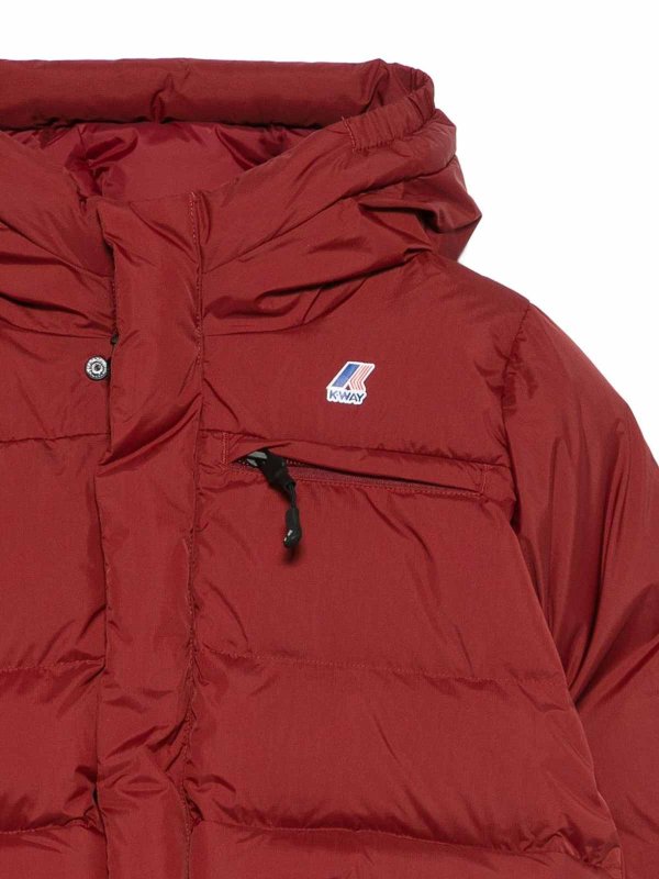 The Best Shops K-WAY: カジュアルジャケット - カジュアルジャケット - 赤