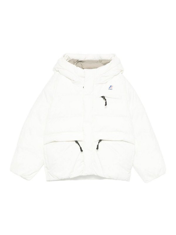K-WAY: Kurze Daunenjacken - Daunenjacke - Weiß