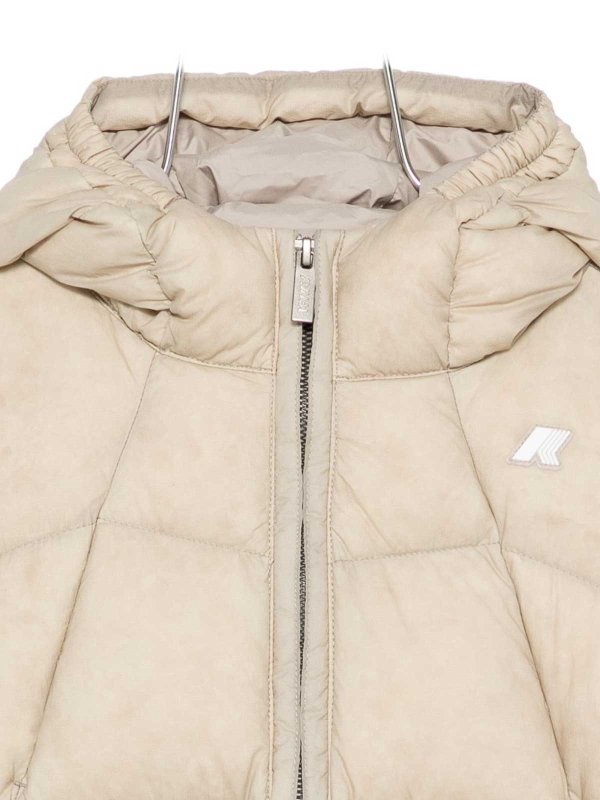 The Best Shops K-WAY: ダウン・ハイテクジャケット - ダウンジャケット - ベージュ