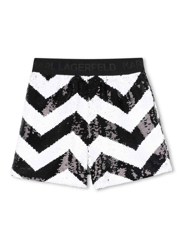 KARL LAGERFELD: Shorts - Shorts - Negro