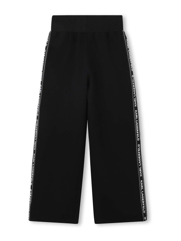 KARL LAGERFELD: Pantalones casual online - Pantalón Casual - Negro