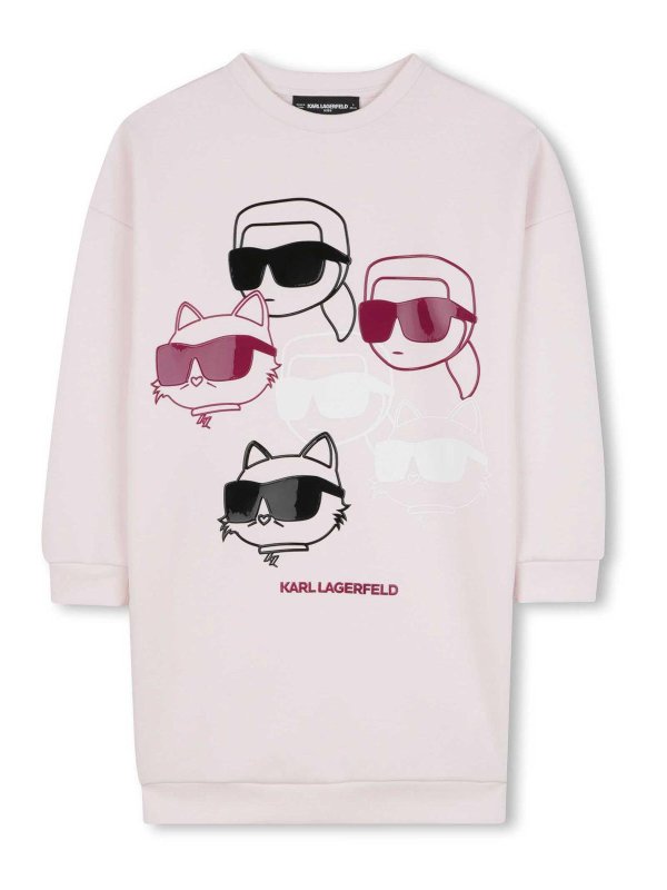 KARL LAGERFELD: Sweatshirts & Sweaters - Sweatshirt model dress