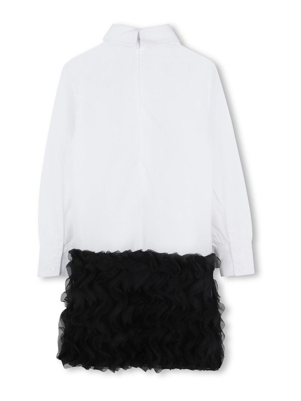 KARL LAGERFELD: knee length dresses online - Dress With Logo