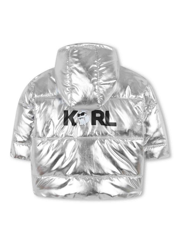 KARL LAGERFELD: Kurze Daunenjacken online - Daunenjacke - Grau