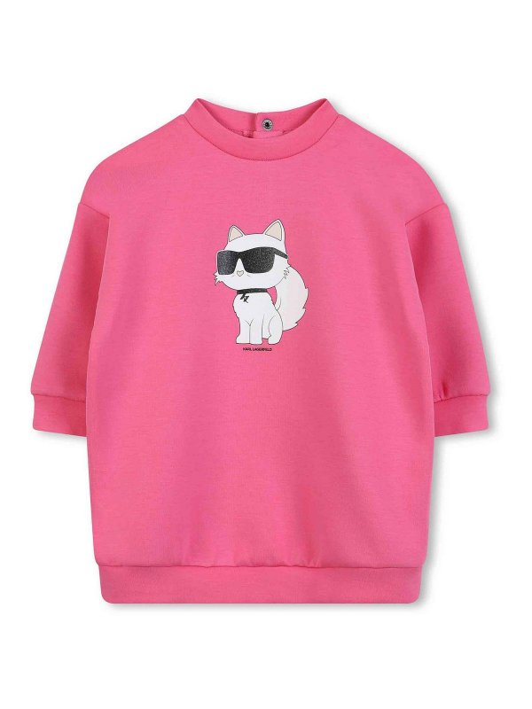 KARL LAGERFELD: abiti al ginocchio - Vestito  Con Stampa