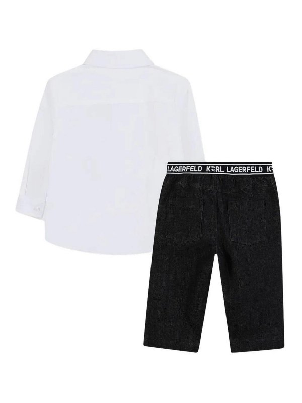 KARL LAGERFELD: Jumpsuits online - Jumpsuit - Weiß