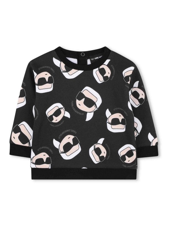 KARL LAGERFELD: Sweatshirts & Sweaters - Printed Sweatshirt