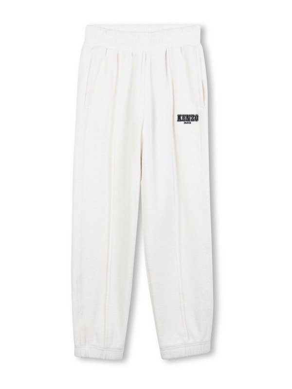 KENZO: casual trousers - Sports Pants With Logo