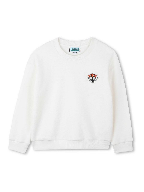 KENZO: Sweatshirts & Sweaters - Sweatshirt With Embroidery