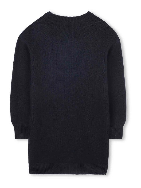 KENZO: knee length dresses online - Wool Dress