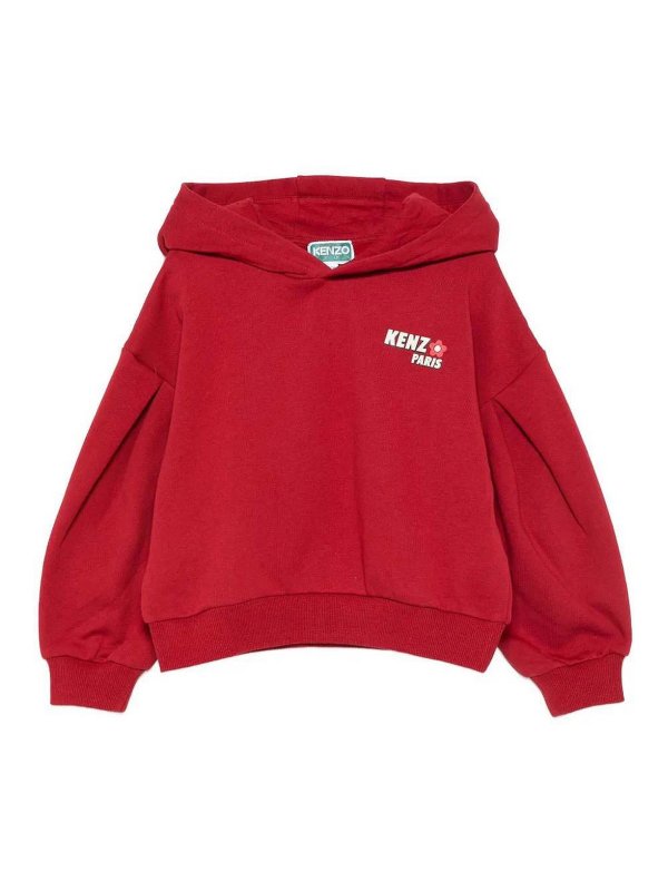 KENZO: Sudaderas y suéteres - Sudadera - Rojo Oscuro