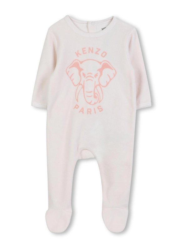 KENZO: jumpsuits online - Newborn Set With Logo