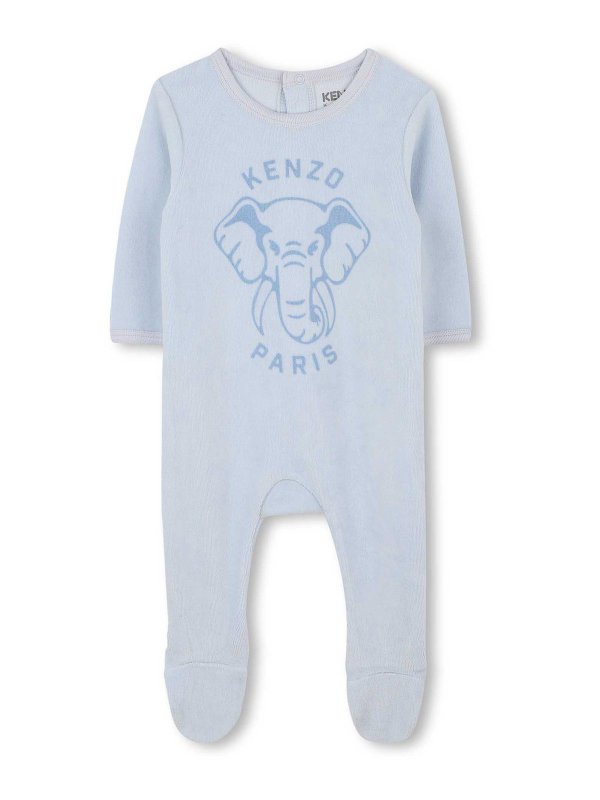 The Best Shops KENZO: ジャンプスーツ - ジャンプスーツ - ブルー