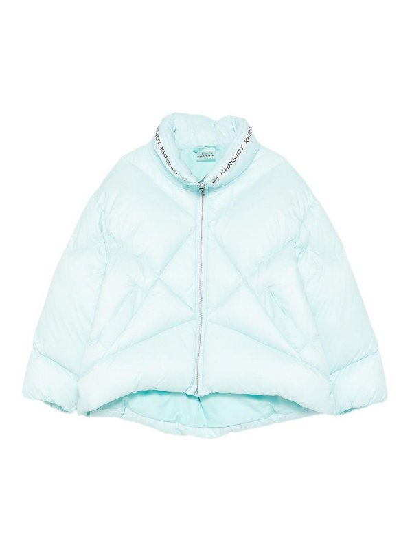 KHRISJOY: padded jackets - Down jacket with logo