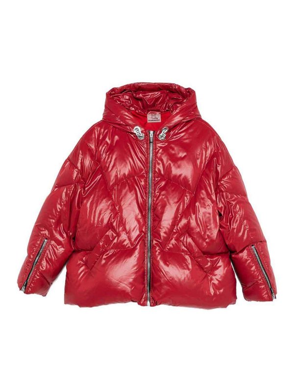 KHRISJOY: padded jackets - Down jacket with hood
