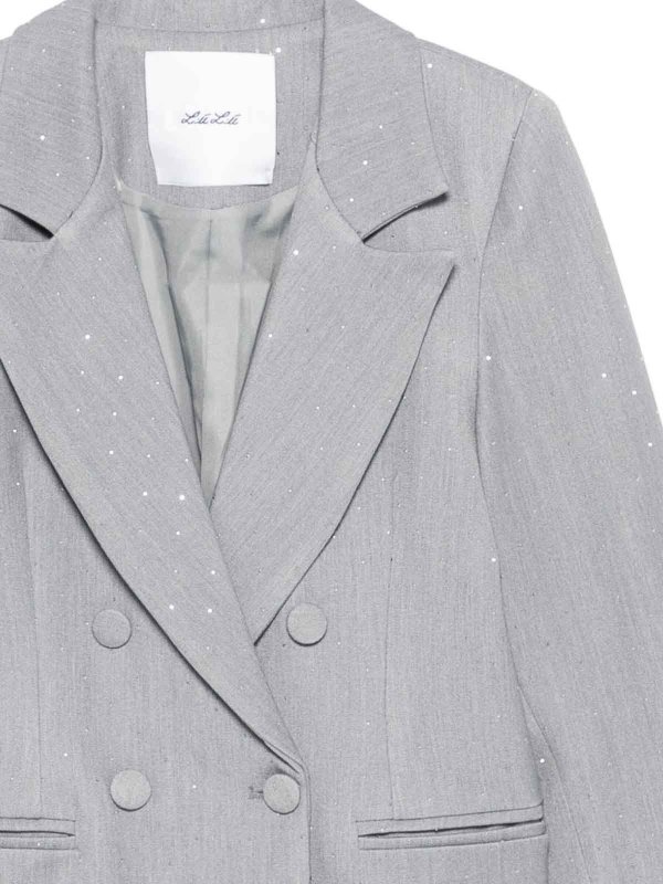 The Best Shops LULU BY MISS GRANT: Blazer - Blazer - Gris