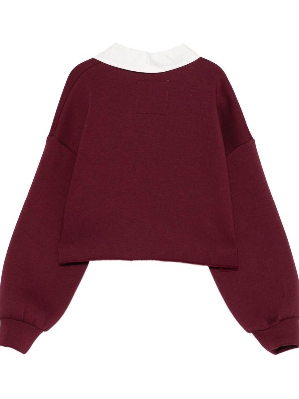 The Best Shops LULU BY MISS GRANT: Sweatshirts und Pullover - Sweatshirt - Dunkelrot